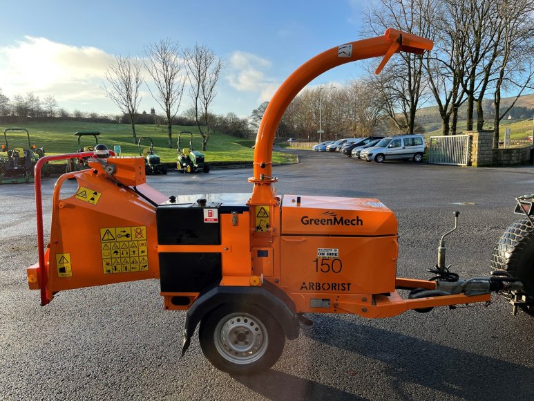 Greenmech Arborist 150 6" Wood Chipper Balmers GM Ltd